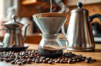 Wassermenge auf den Kaffeegeschmack